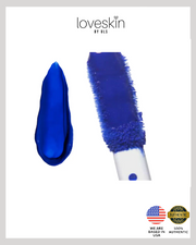 About-Face Matte Fluid Eye Paint™ Pigmented Saturated Liquid Eye Color in No Queen Blues 4.5 ml / 0.15 fl oz