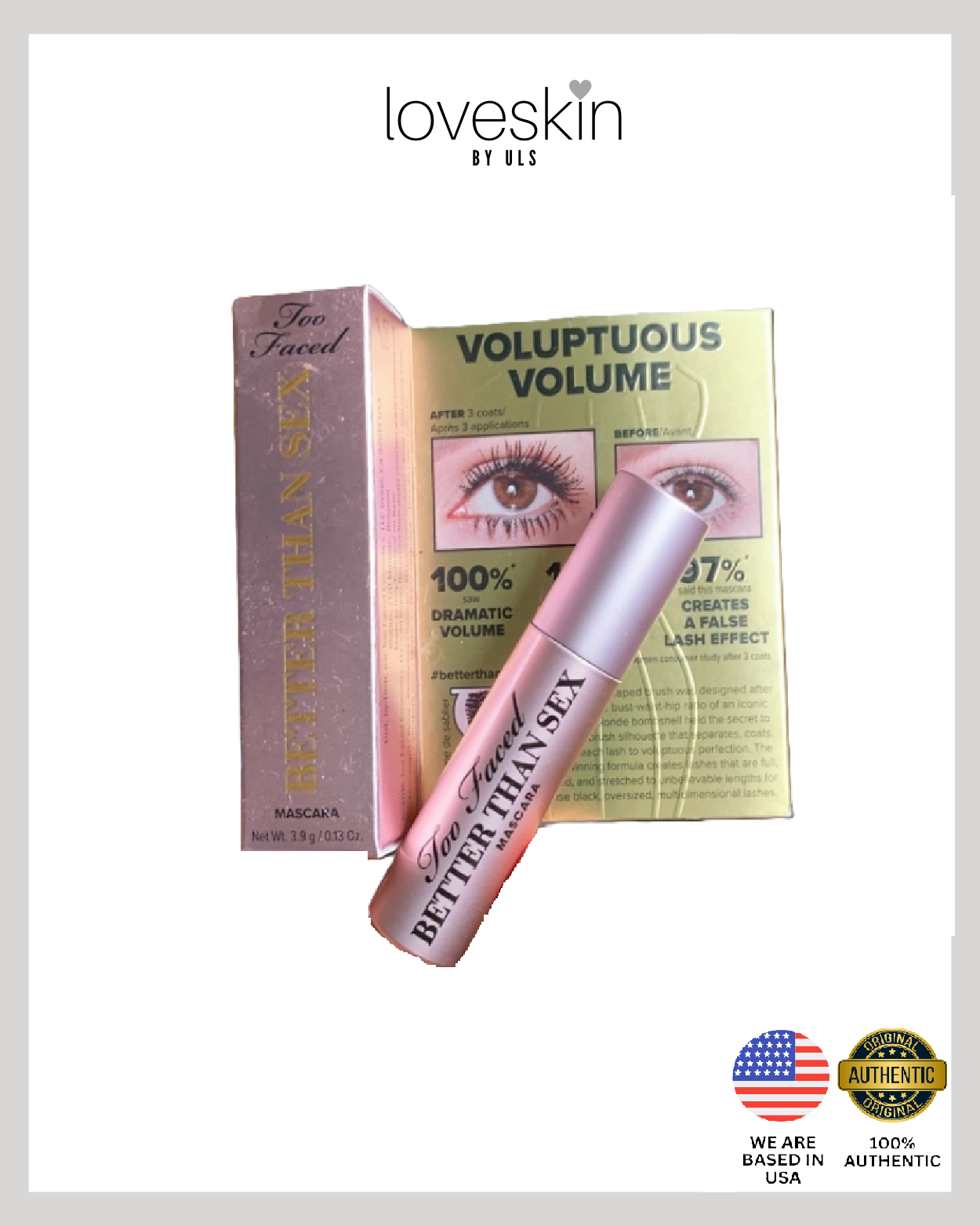 Too Faced Better Than Sex Voluptuous Volume Mascara (Size: 3.9g/0.13oz)