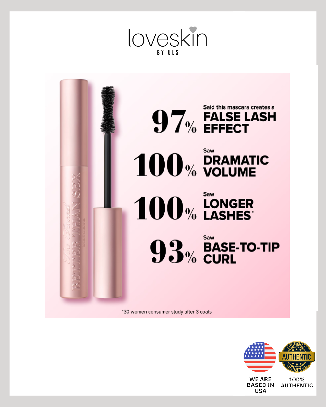 Too Faced Better Than Sex Voluptuous Volume Mascara (Size: 3.9g/0.13oz)