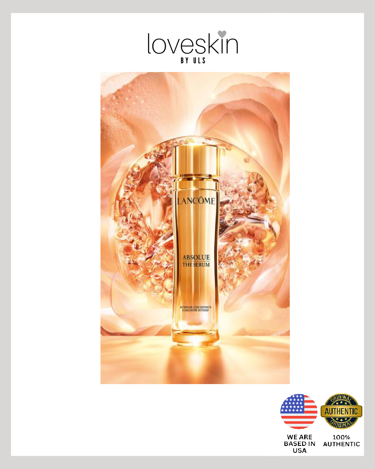LΛNCOME ABSOLUE THE SERUM INTENSIVE CONCENTRATE WITH GRAND ROSE EXTRACT 5ML