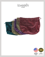 ULTA Beauty Sparkling Drawstring Cosmetic Bag