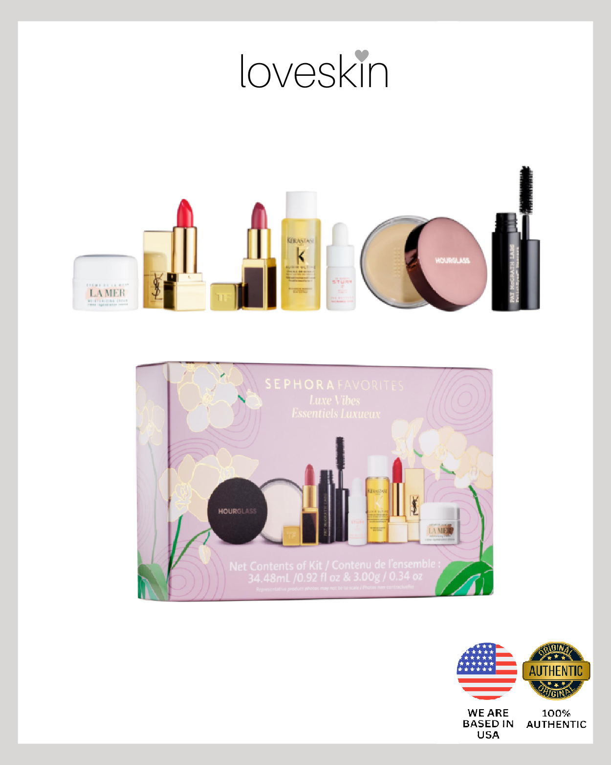 Sephora Favorites Mini Luxe Vibes Beauty Loose items