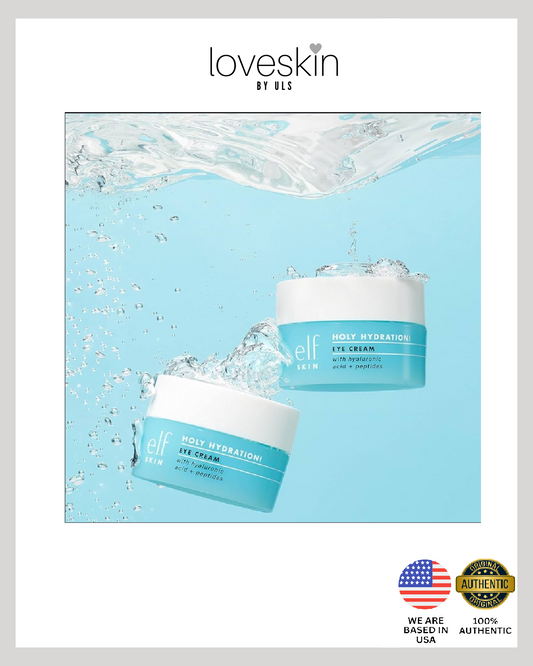 e.l.f Holy Hydration Eye Cream with Hyaluronic Acid (Size: 6.5g/0.23oz)