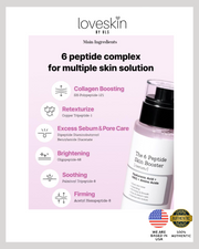 COSRX The S6 Peptide Skin Booster Serum with Hyaluronic Acid + NAG + Amino Acids (Size: 30ml)