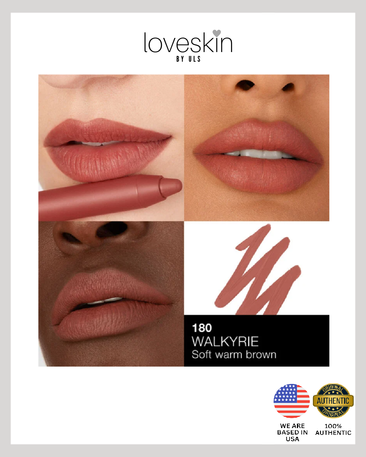 Mini NARS Powermatte High-Intensity Pencil Crayon in Shade 180 Walkyrie (Size: 1.6g)