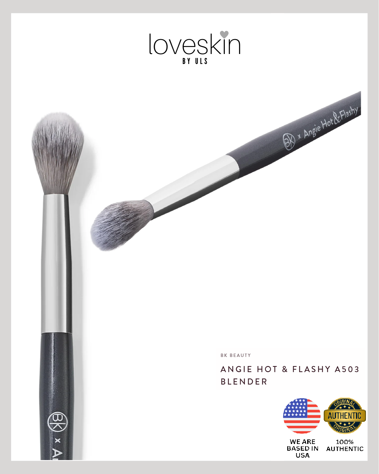 BK Beauty Angie Hot & Flashy Brush Set (7PC)