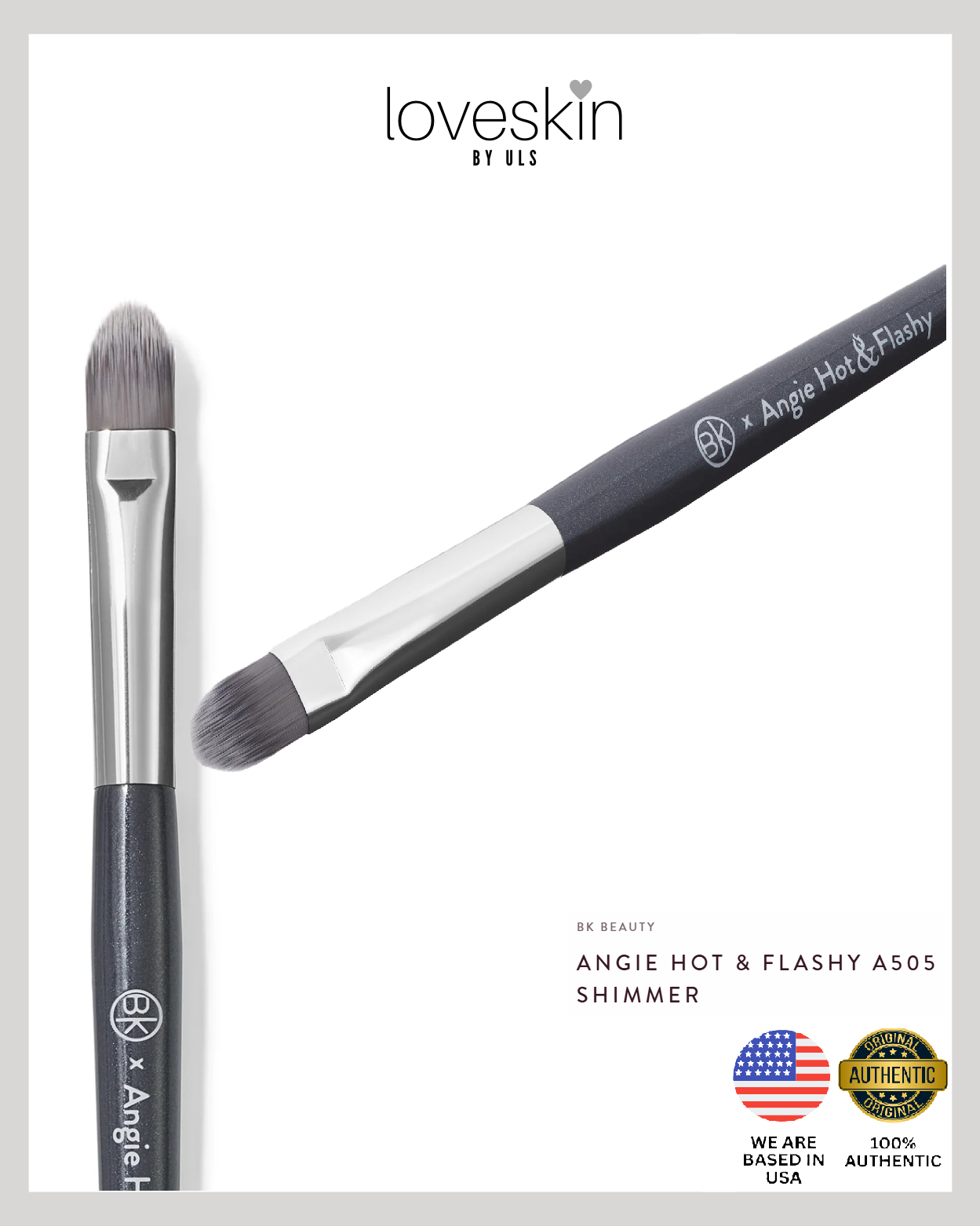 BK Beauty Angie Hot & Flashy Brush Set (7PC)