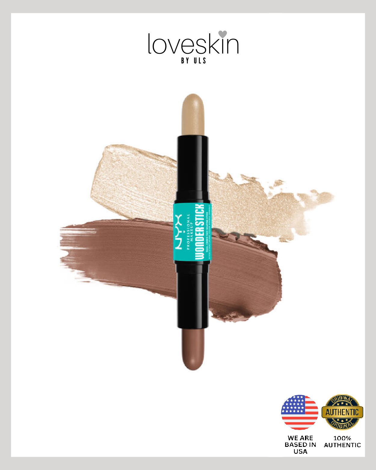 NYX Wonder Stick Cream Highlight & Contour Stick (Size: 2x4g)