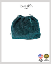 ULTA Beauty Sparkling Drawstring Cosmetic Bag