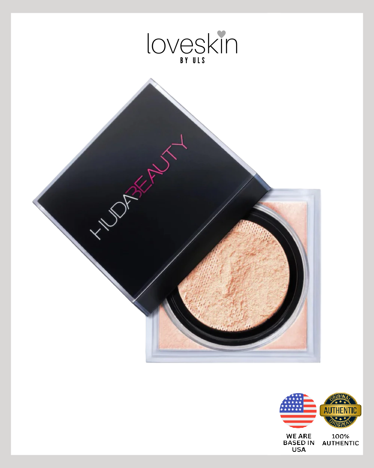 HUDA BEAUTY  Easy Bake Blurring Loose Baking & Setting Powder Matte finish - Standard size