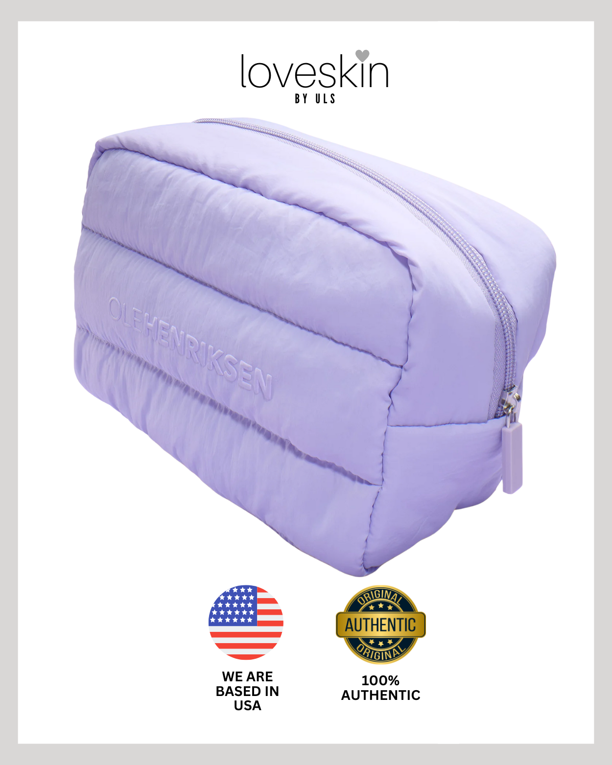 Olehenriksen Apres Skin Puffer Bag