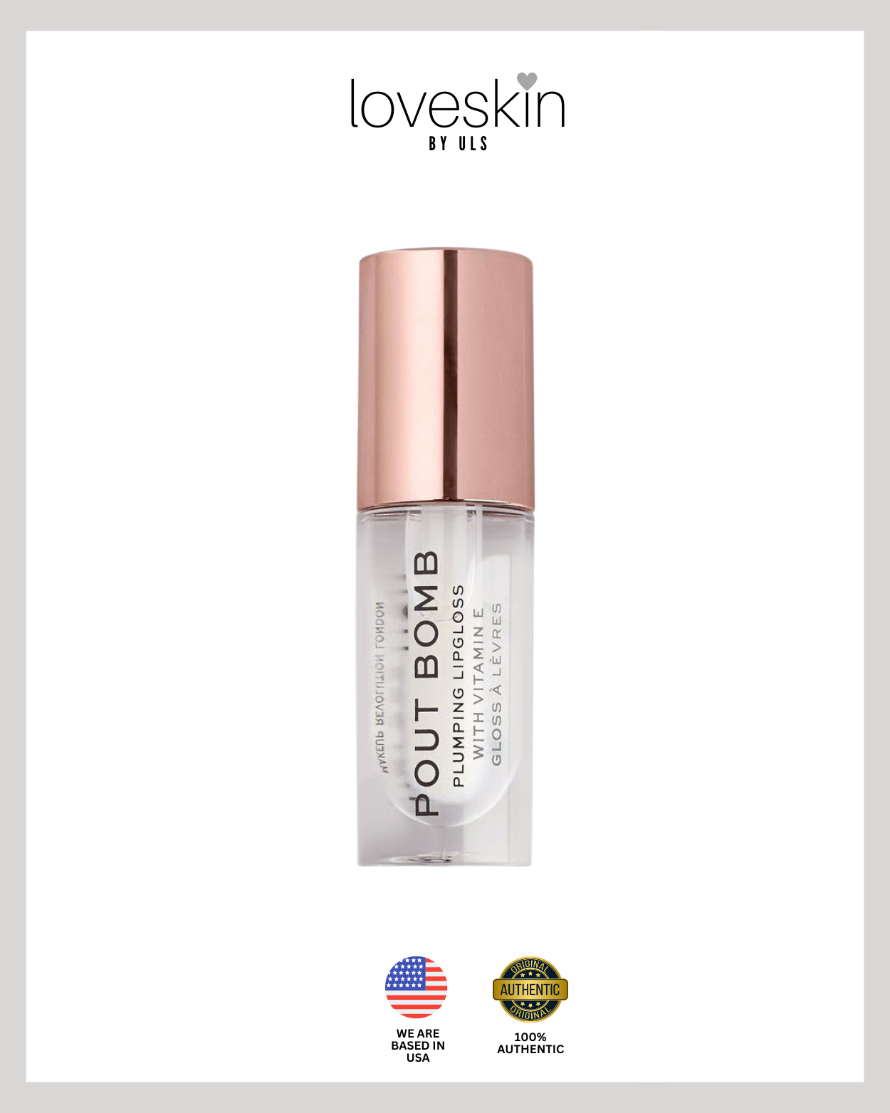 Makeup Revolution Pout Bomb Plumping Lip Gloss Glaze (Size: 4.6ml)