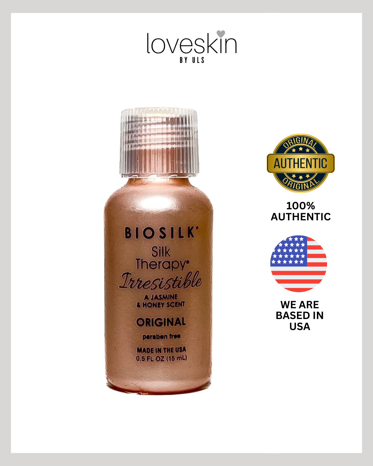 Biosilk Silk Therapy Irresistible Hair Fragrance (Size: 0.5oz/15mL)