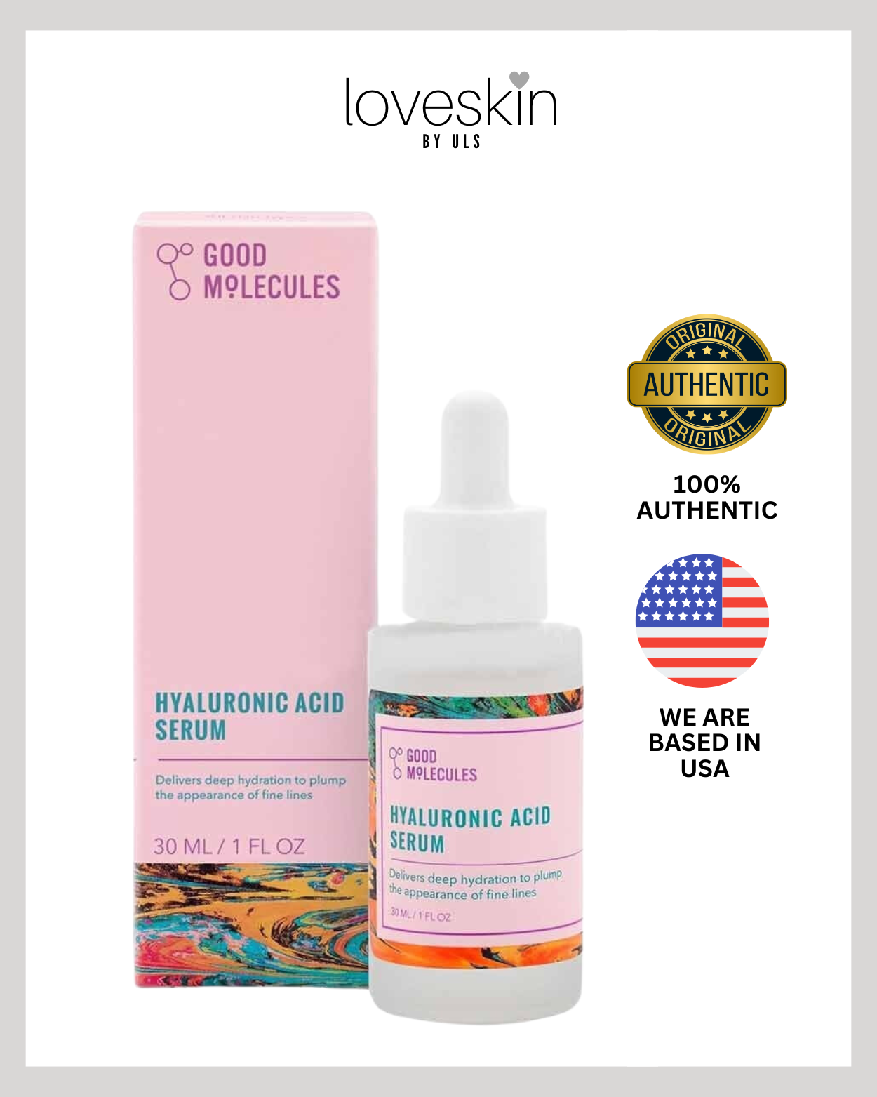 Good Molecules Hyaluronic Acid Serum 30ml