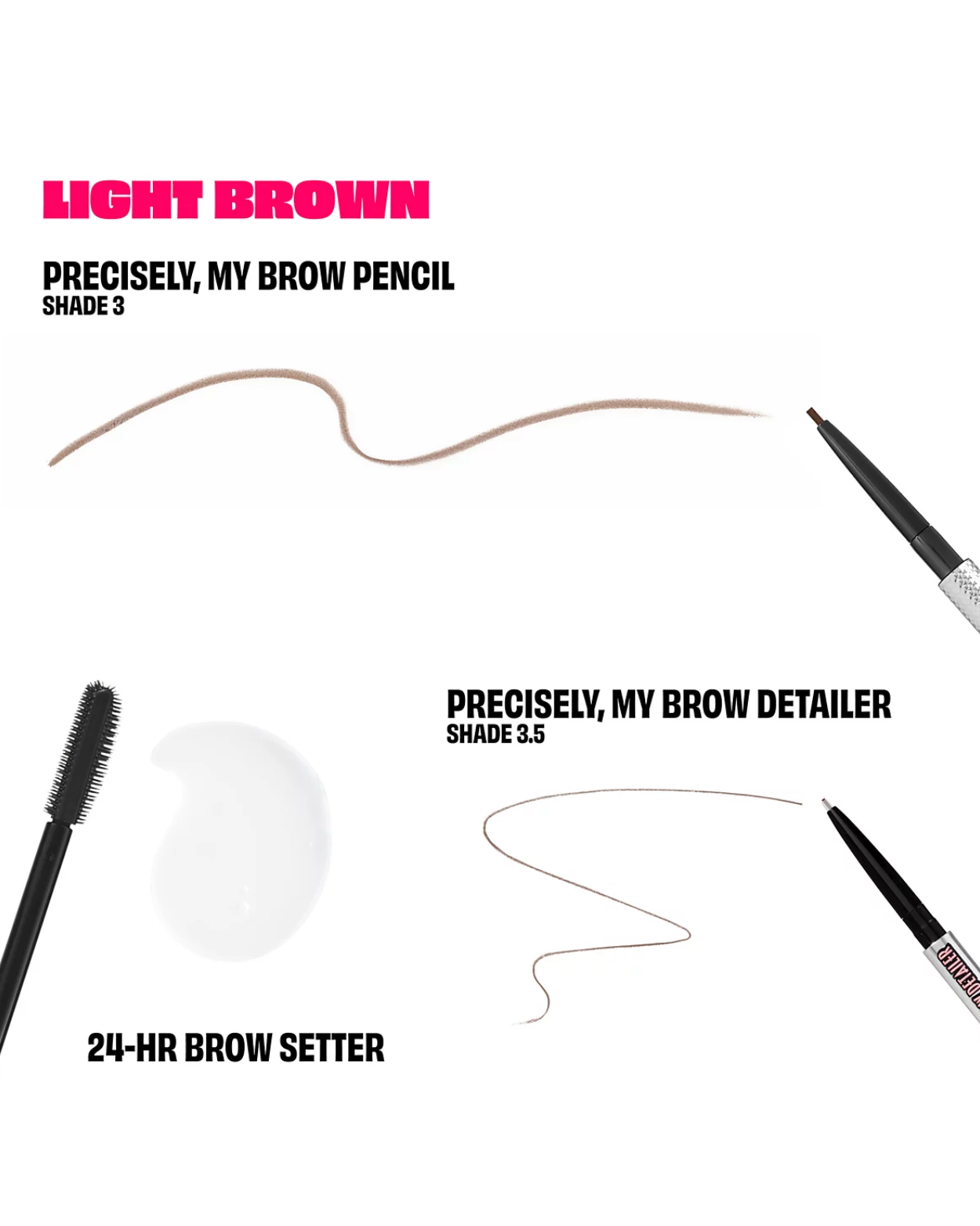 Benefit Cosmetics 3-Pc. All Brow't That Cheddar Brow Hero Set - Light Brown