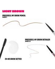 Benefit Cosmetics 3-Pc. All Brow't That Cheddar Brow Hero Set - Light Brown
