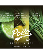 Polo Ralph Lauren Polo 67 Eau de Toilette for Mens 1.2ml