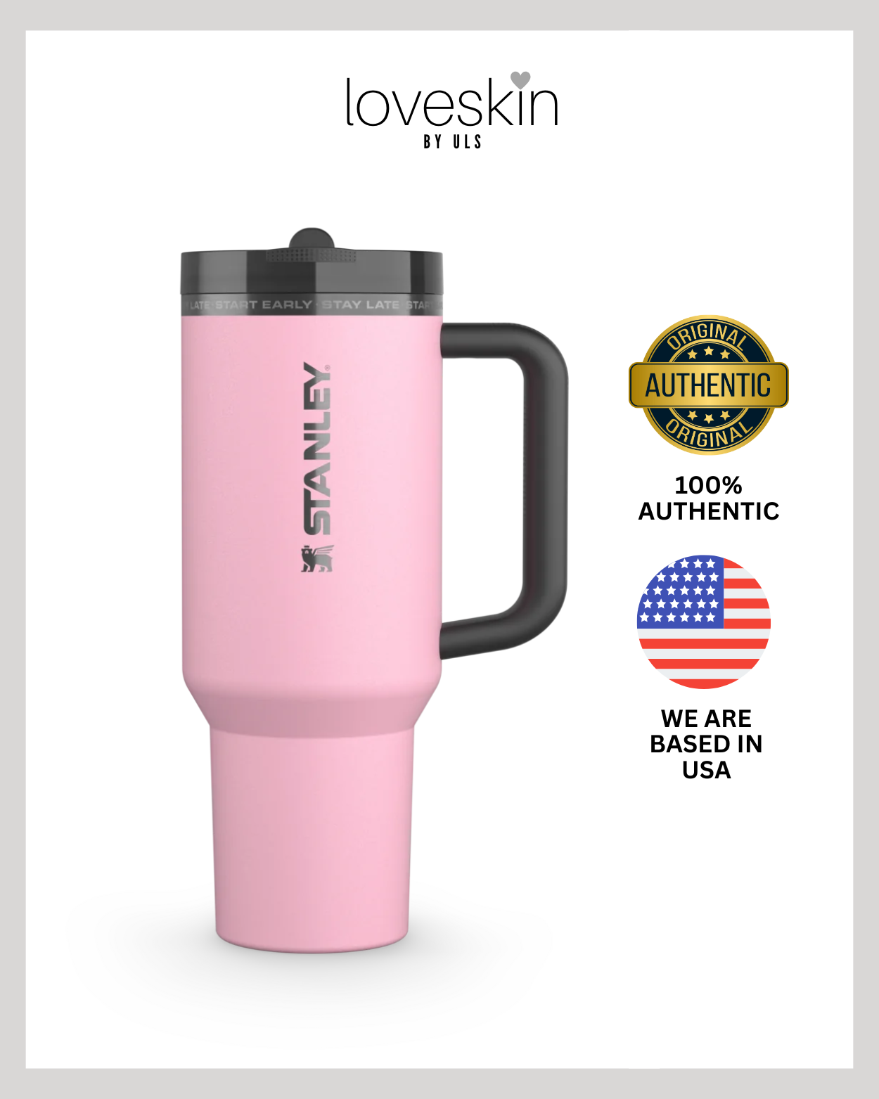 The Messi x Stanley Quencher ProTour Flip Straw Tumbler | 40 OZ