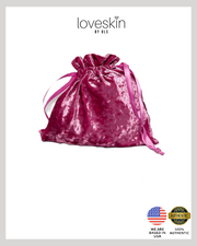 ULTA Beauty Cosmetic Bag Velvet Drawstring Pouch (Size ~20cm x 20cm)