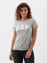 Gap Logo T-Shirt - Light Gray Marl