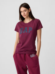 Gap Logo T-Shirt - Deep Ruby Red
