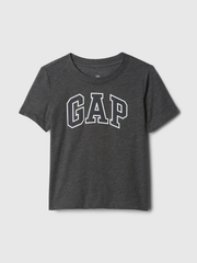 babyGap Logo T-Shirt - Charcoal Heather Grey