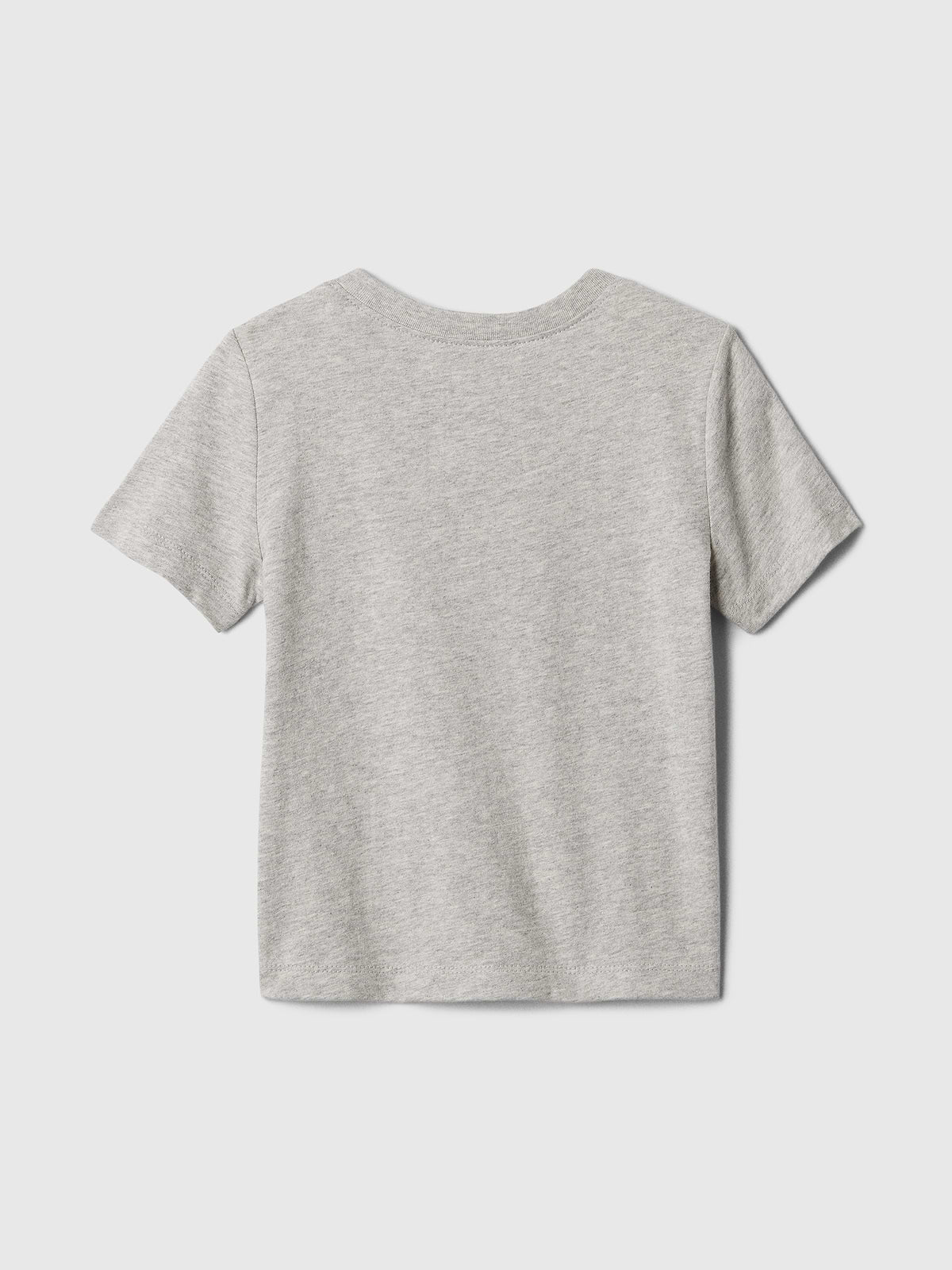 babyGap Logo T-Shirt - Gray And White Marl
