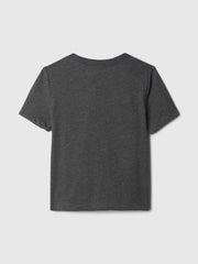 babyGap Logo T-Shirt - Charcoal Heather Grey