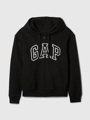 Relaxed Gap Logo Zip Hoodie