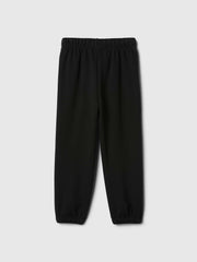 babyGap Relaxed Logo Pull-On Joggers - Black