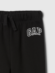 babyGap Relaxed Logo Pull-On Joggers - Black