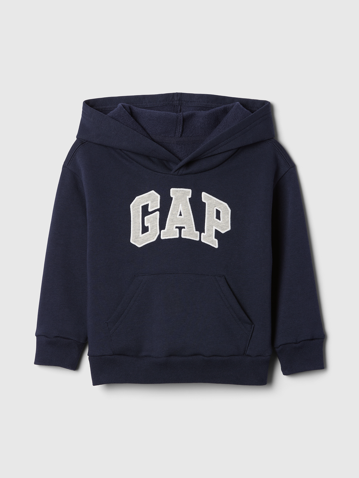 babyGap Relaxed Logo Hoodie - Tapestry Navy