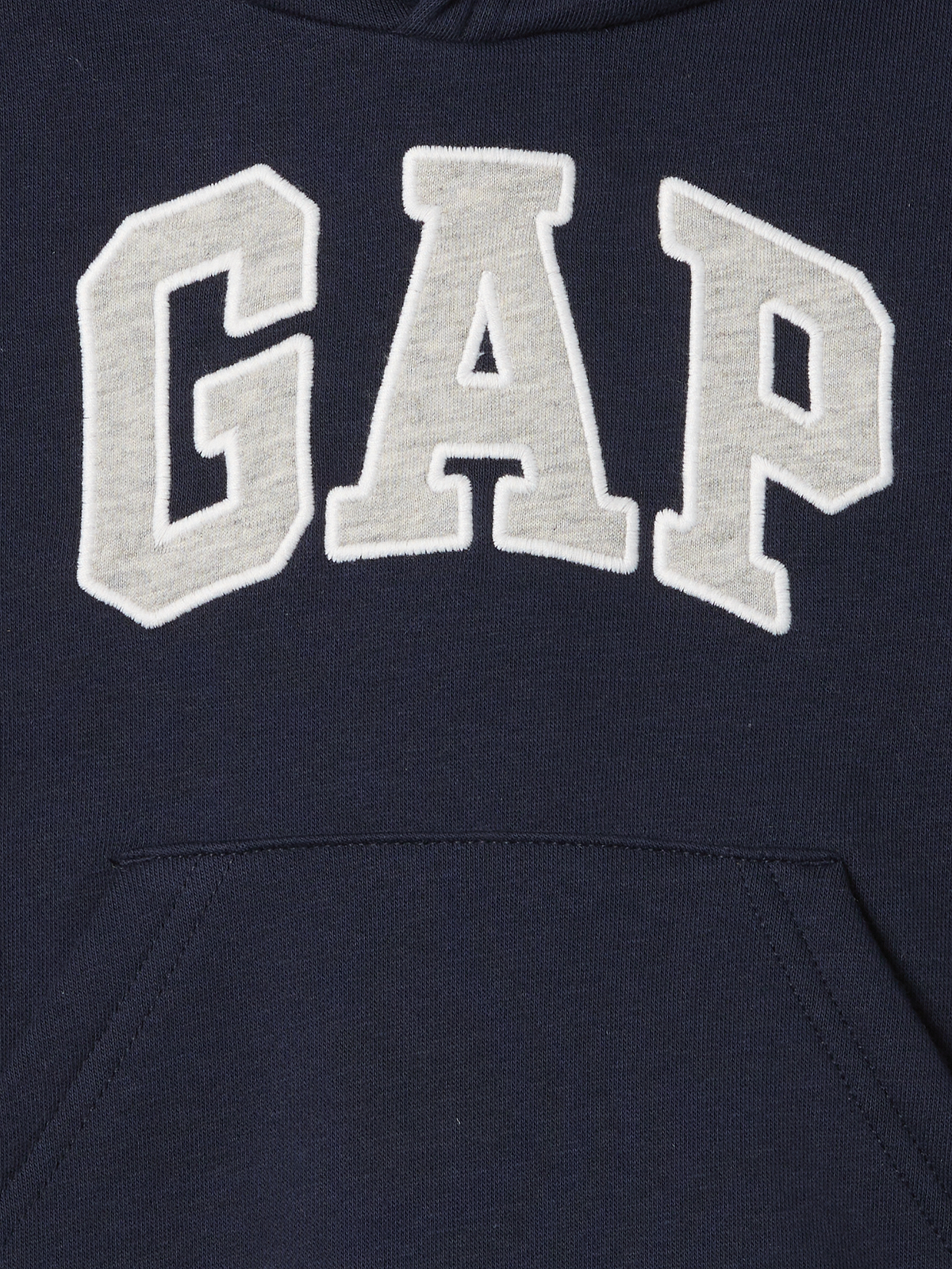 babyGap Relaxed Logo Hoodie - Tapestry Navy