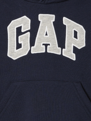 babyGap Relaxed Logo Hoodie - Tapestry Navy