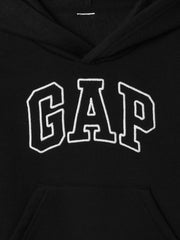 babyGap Relaxed Logo Hoodie - Black