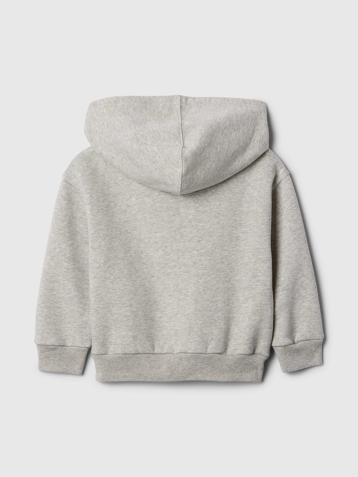babyGap Relaxed Logo Hoodie - Gray And White Marl