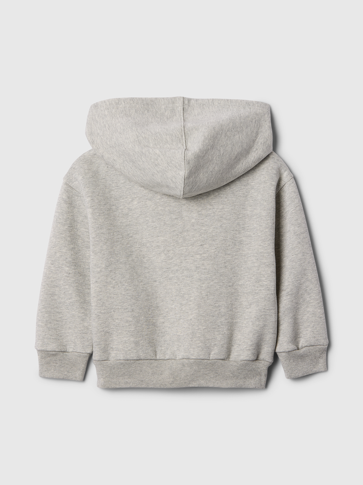 babyGap Relaxed Logo Hoodie - Gray And White Marl