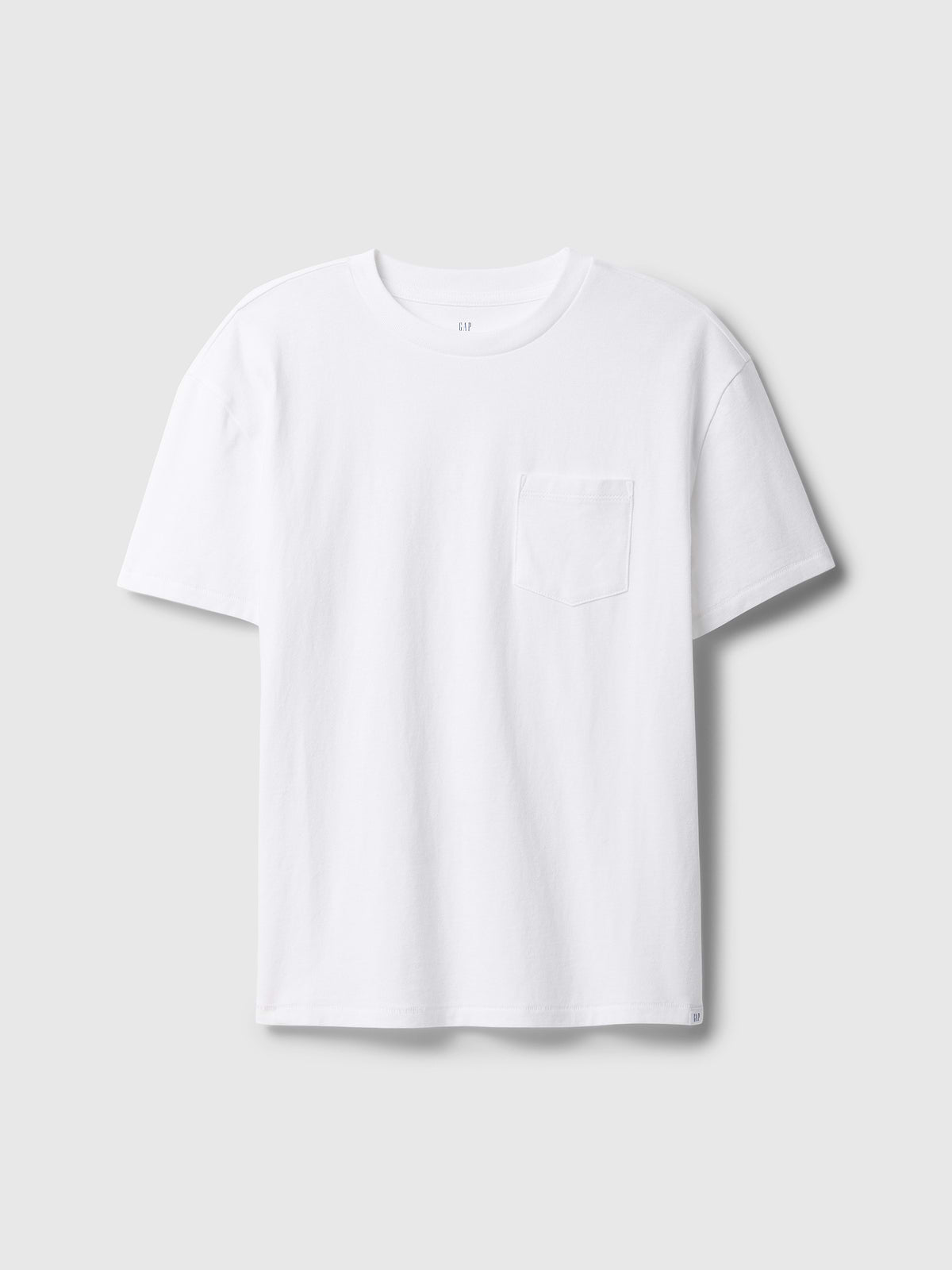 Kids Pocket T-Shirt - Optic White