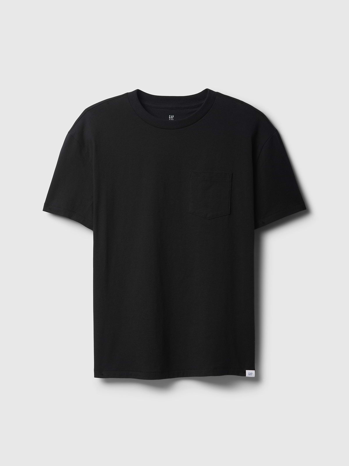 Kids Pocket T-Shirt - Black