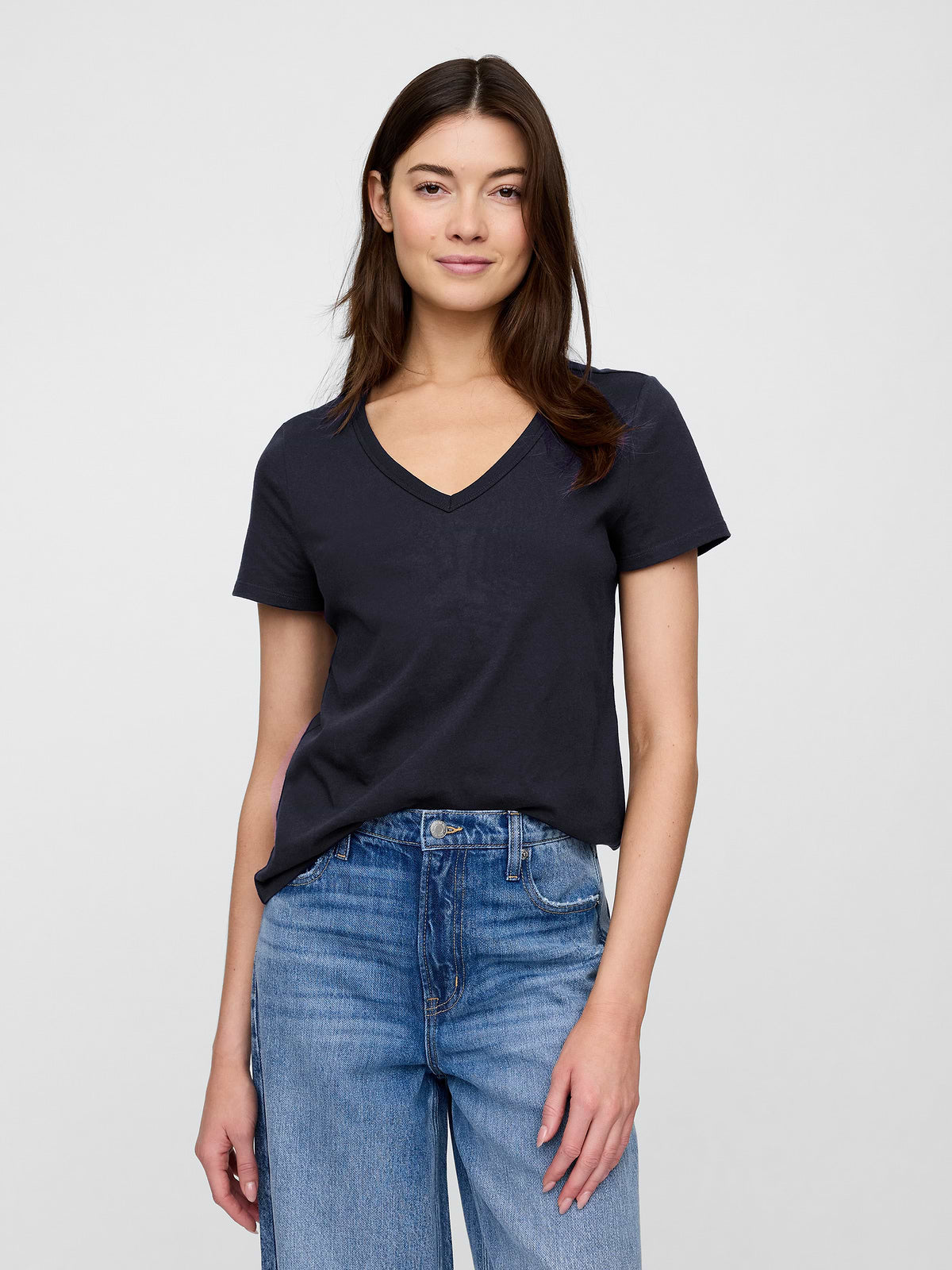 Favorite V-Neck T-Shirt - Navy Uniform