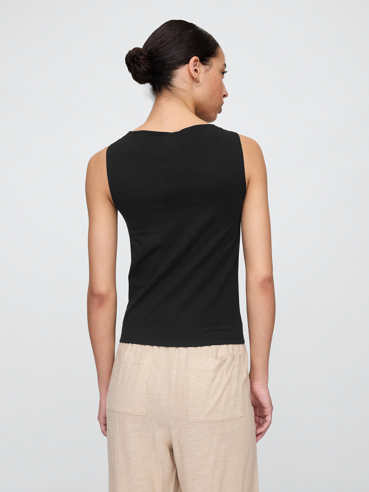 Boatneck Tank Top