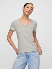 Favorite V-Neck T-Shirt - Light Heather Gray