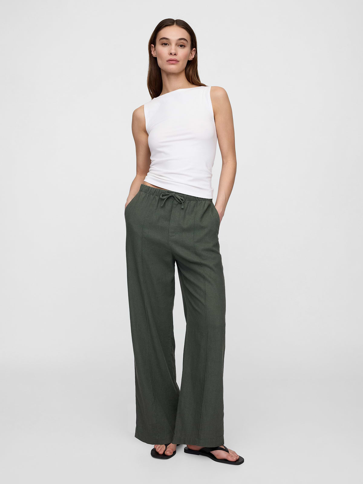 Boatneck Tank Top