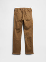 Kids Pull-On Original Straight Sweatpants Jeans - Ermine Brown