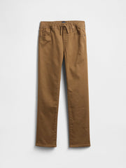 Kids Pull-On Original Straight Sweatpants Jeans - Ermine Brown