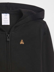 babyGap Brannan Bear Fleece Zip Hoodie - Black