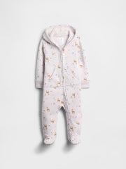 Baby Gap Logo One-Piece - Barely Purple Deer