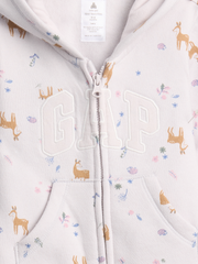 Baby Gap Logo One-Piece - Barely Purple Deer