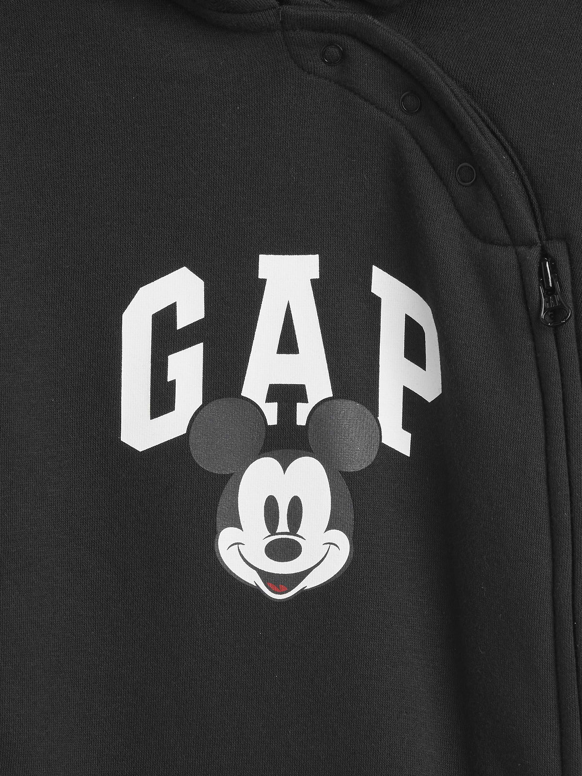 babyGap × Disney Logo One-Piece - Disney Family Black Moonless Night