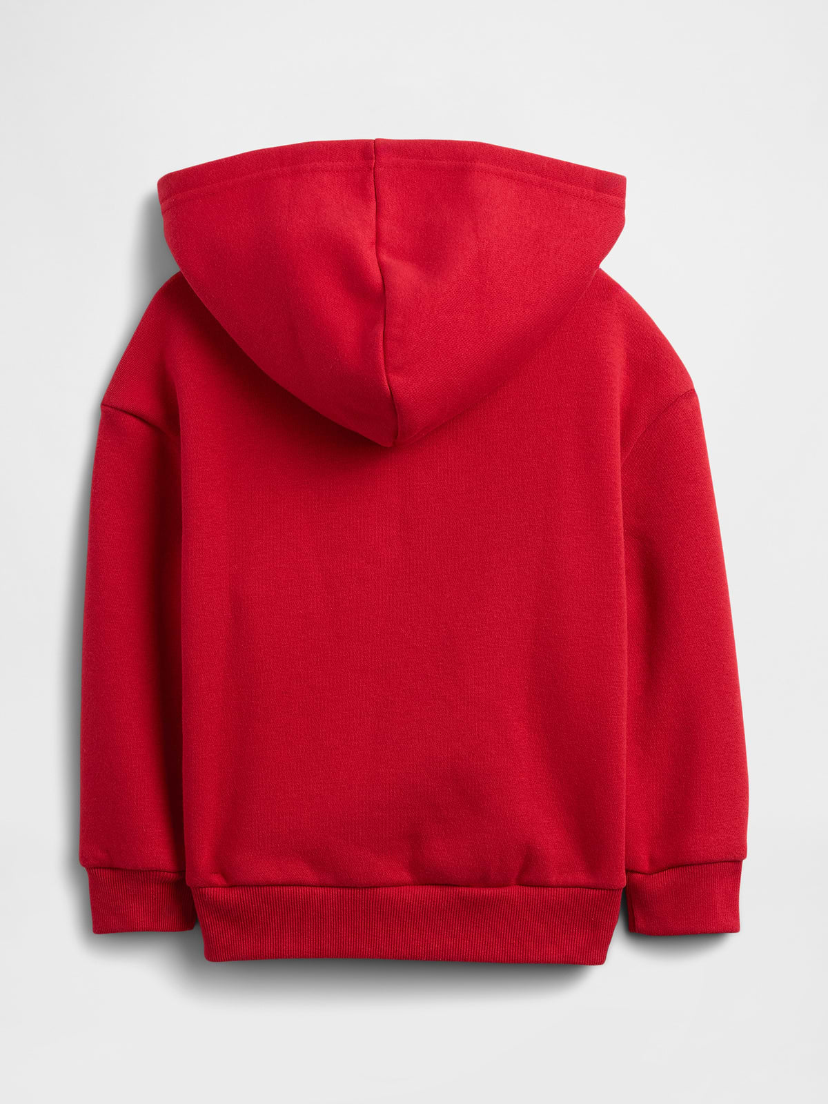 babyGap × Disney Mickey Mouse Relaxed Logo Hoodie - Modern Red